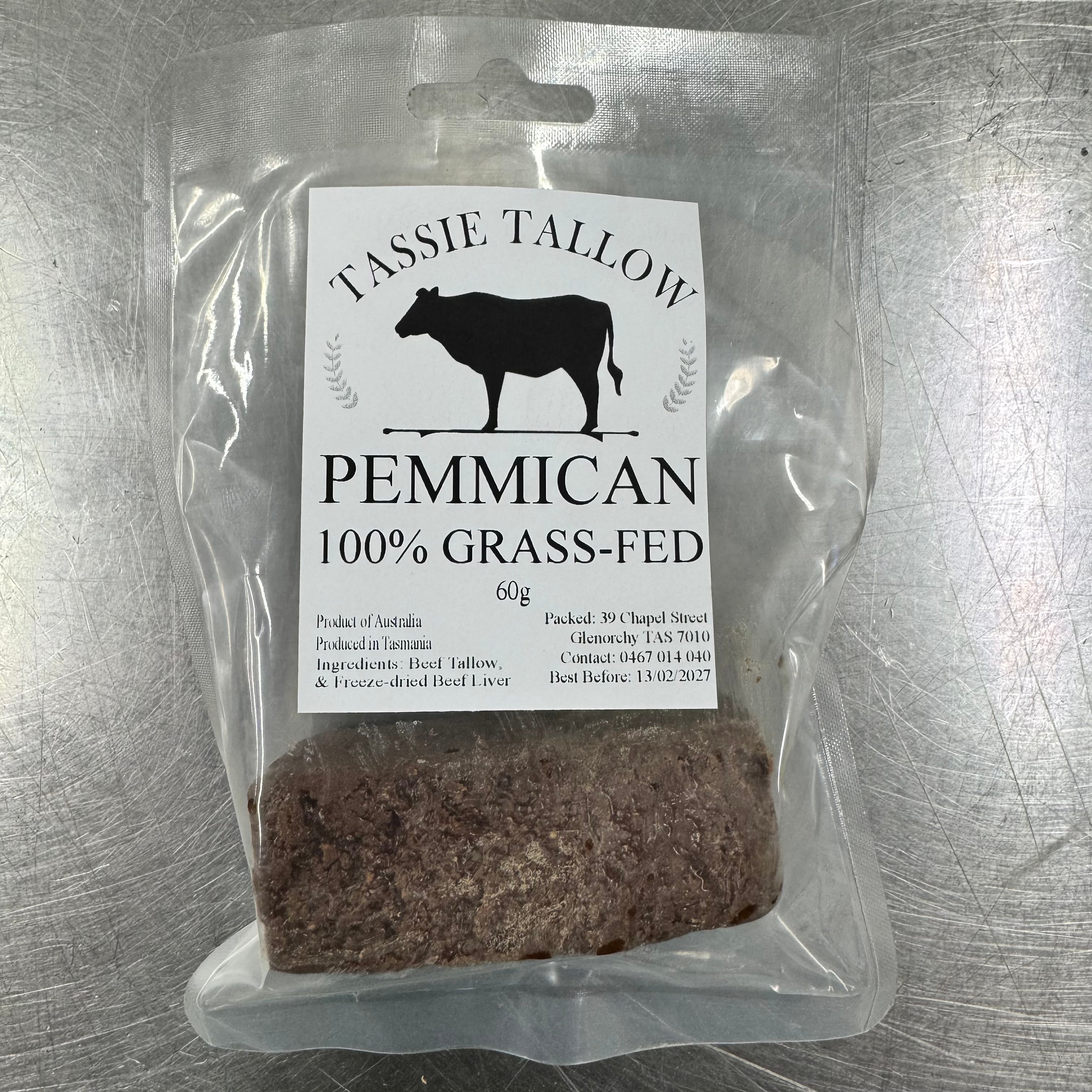 LIVER Pemmican | Tasmanian Grass-fed | 60g