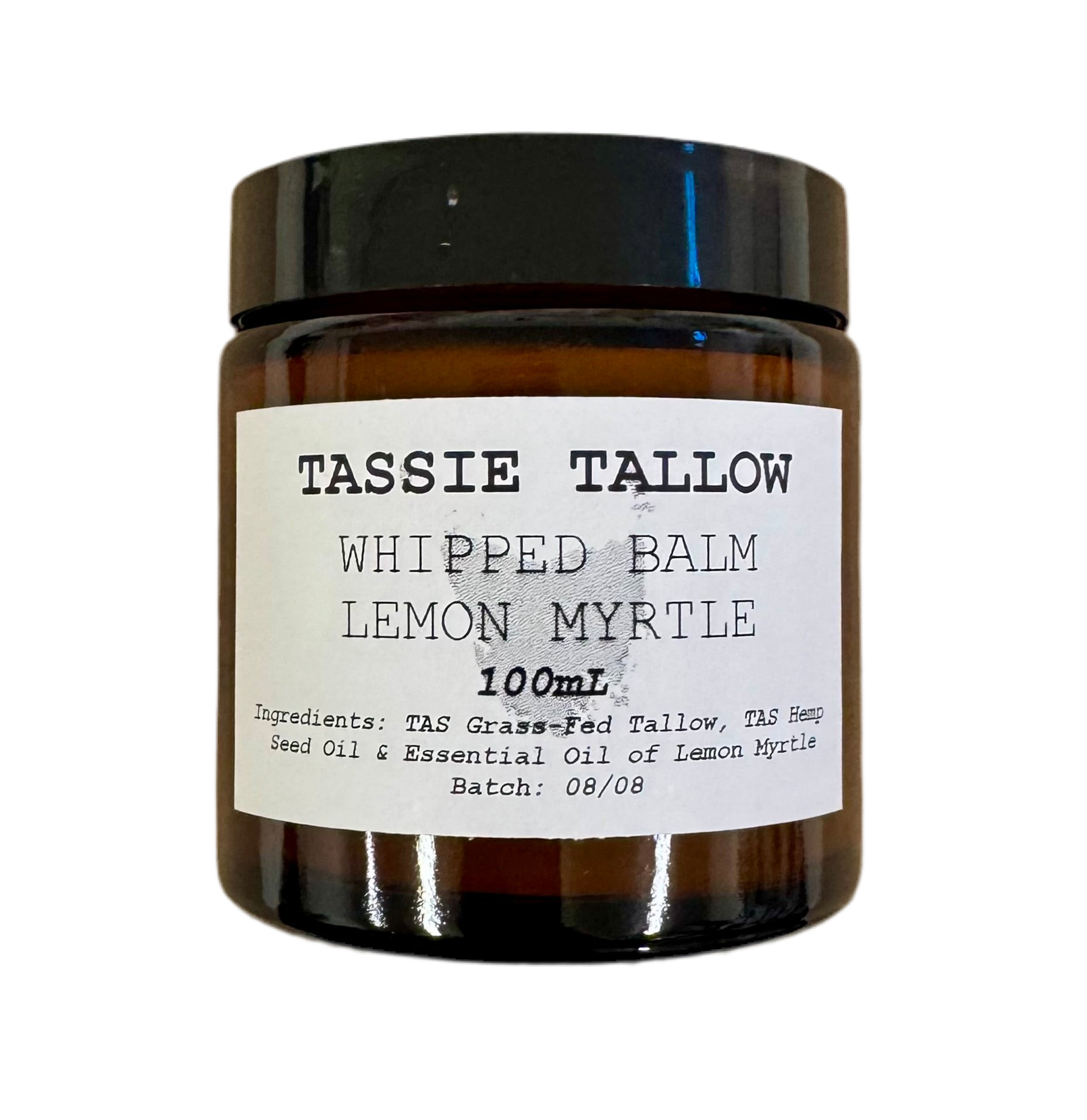 Whipped tallow balm lemon Myrtle 100mL