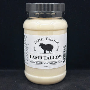 lamb tallow 500mL front