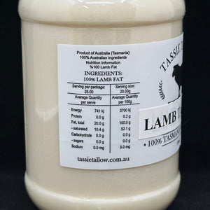 Lamb Tallow 500mL NIP