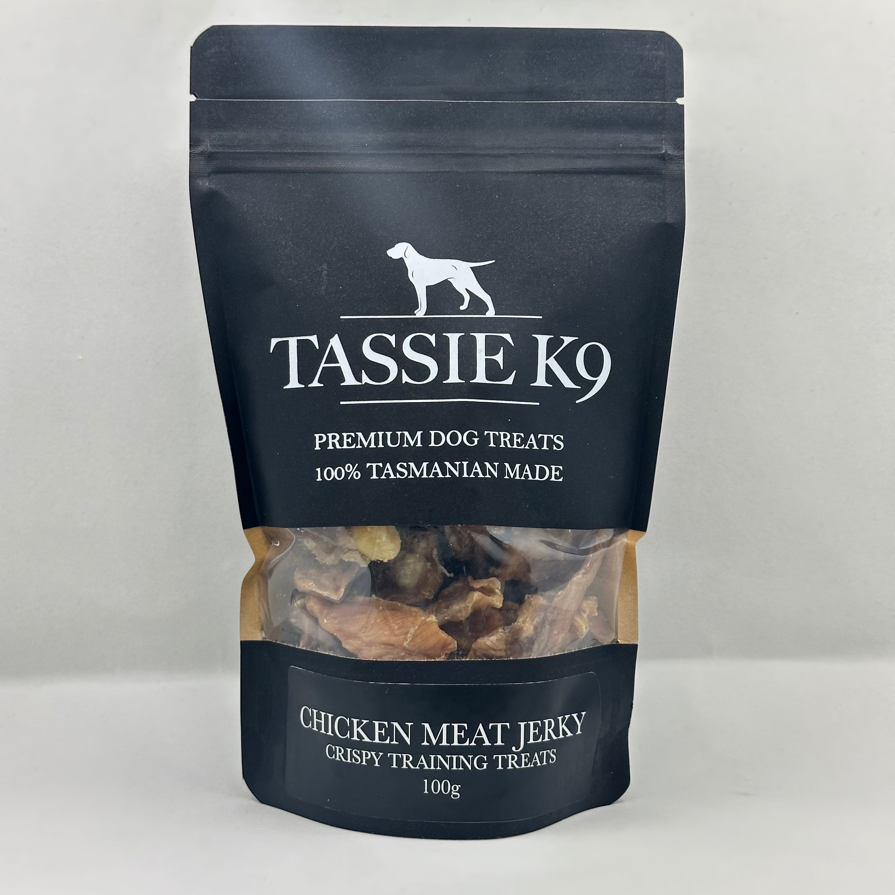 Chicken Jerky | Tassie K9 Dog Treats | 100g