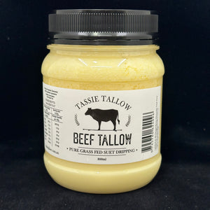Beef Tallow | Tasmanian Grass-Fed | 800mL