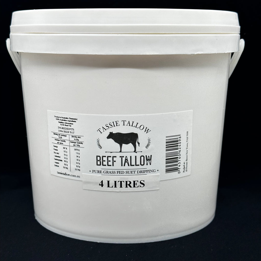 beef tallow 4L pail