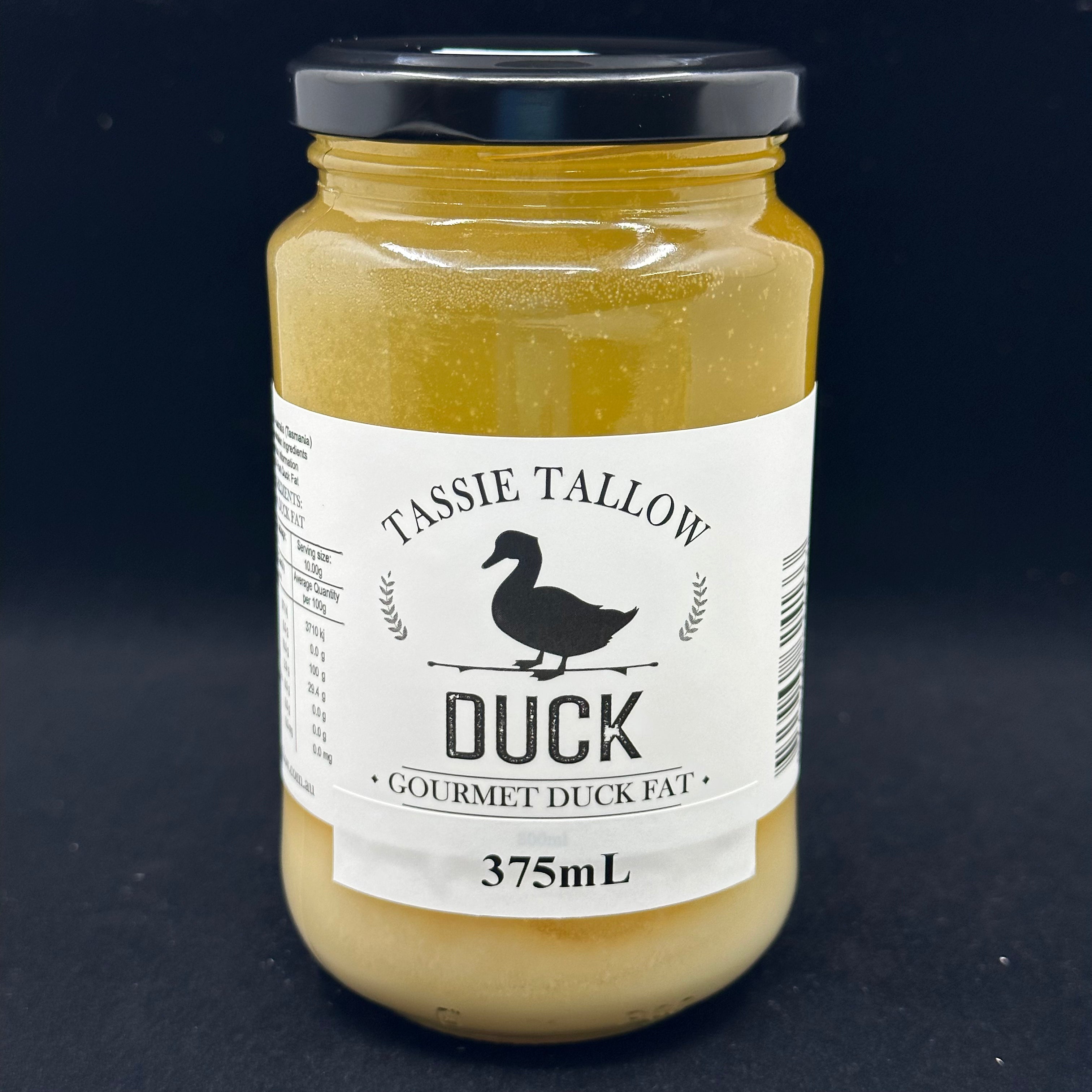 Duck Fat | Australian Barn-raised | 375mL Glass Jar